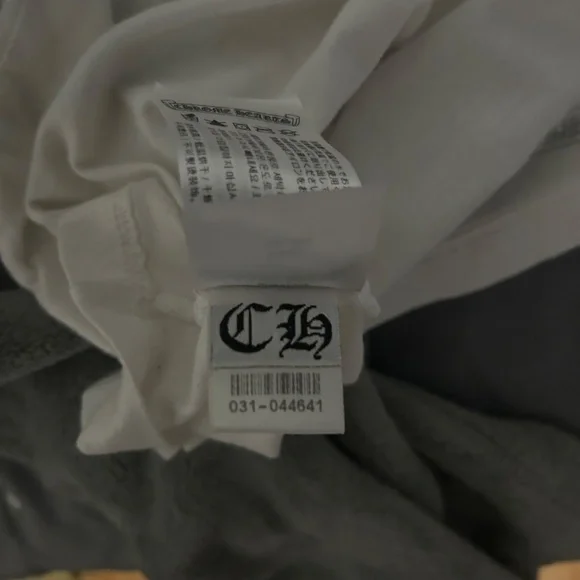 White chrome hearts long sleeves